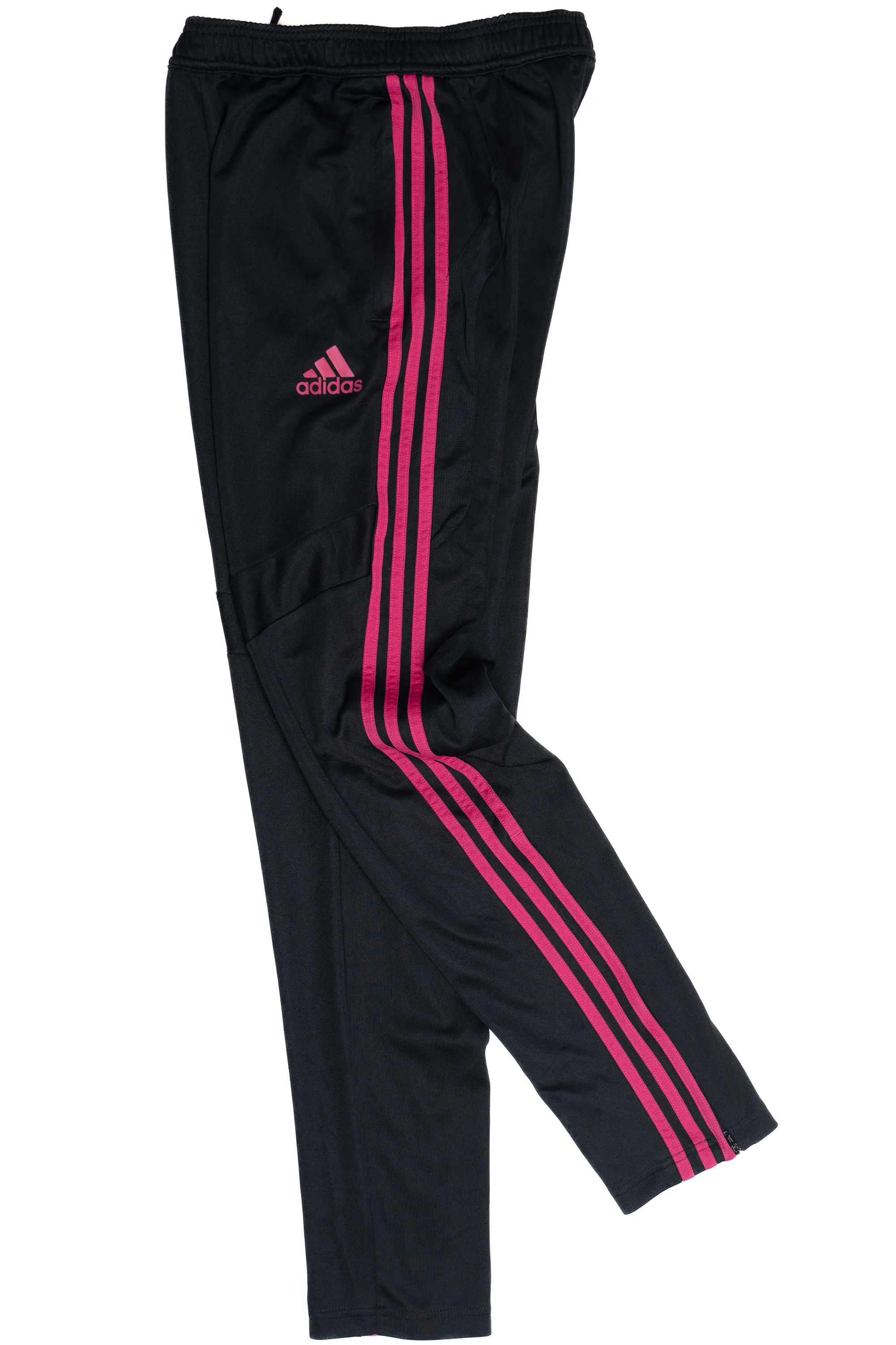 Adidas Hot Pink Trefoil Striped Track Pants - Image 2
