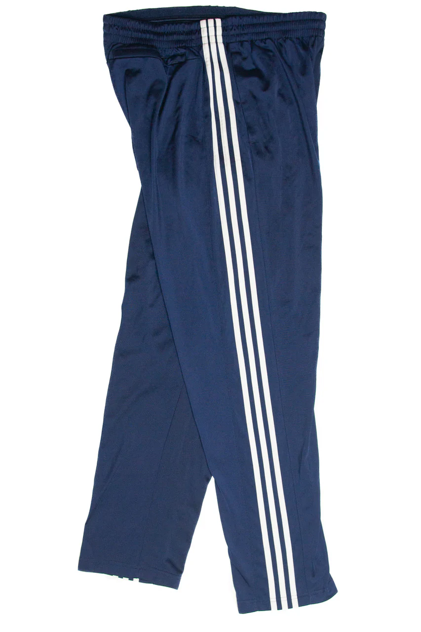 Adidas Navy Track Pants 1477 - Image 2