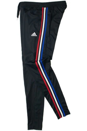 Adidas Red White And Blue Stripe Track Pants 1166 - Image 2