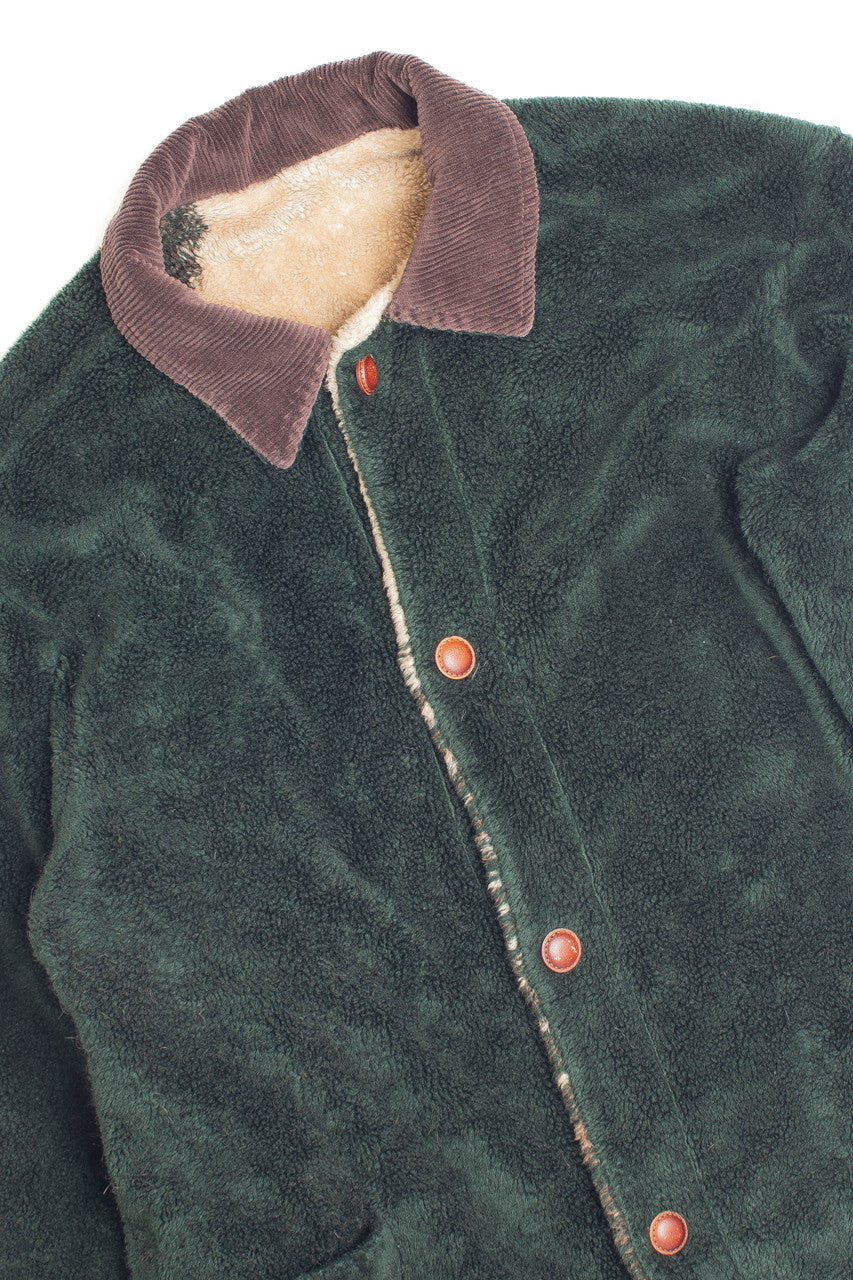 Alaska Denali National Park Reversible Soft Fleece Coat - Image 3
