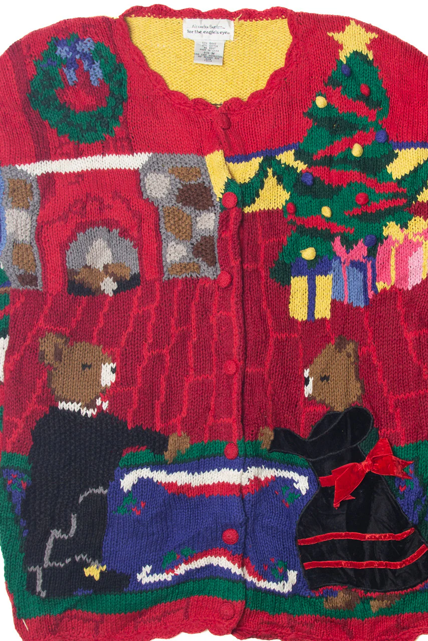Alexandra Bartiett Ugly Christmas Cardigan 63734 - Image 2