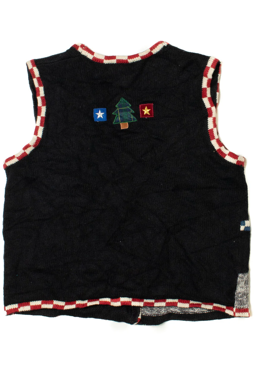 Americana Ugly Christmas Sweater Vest 61324 - Image 3