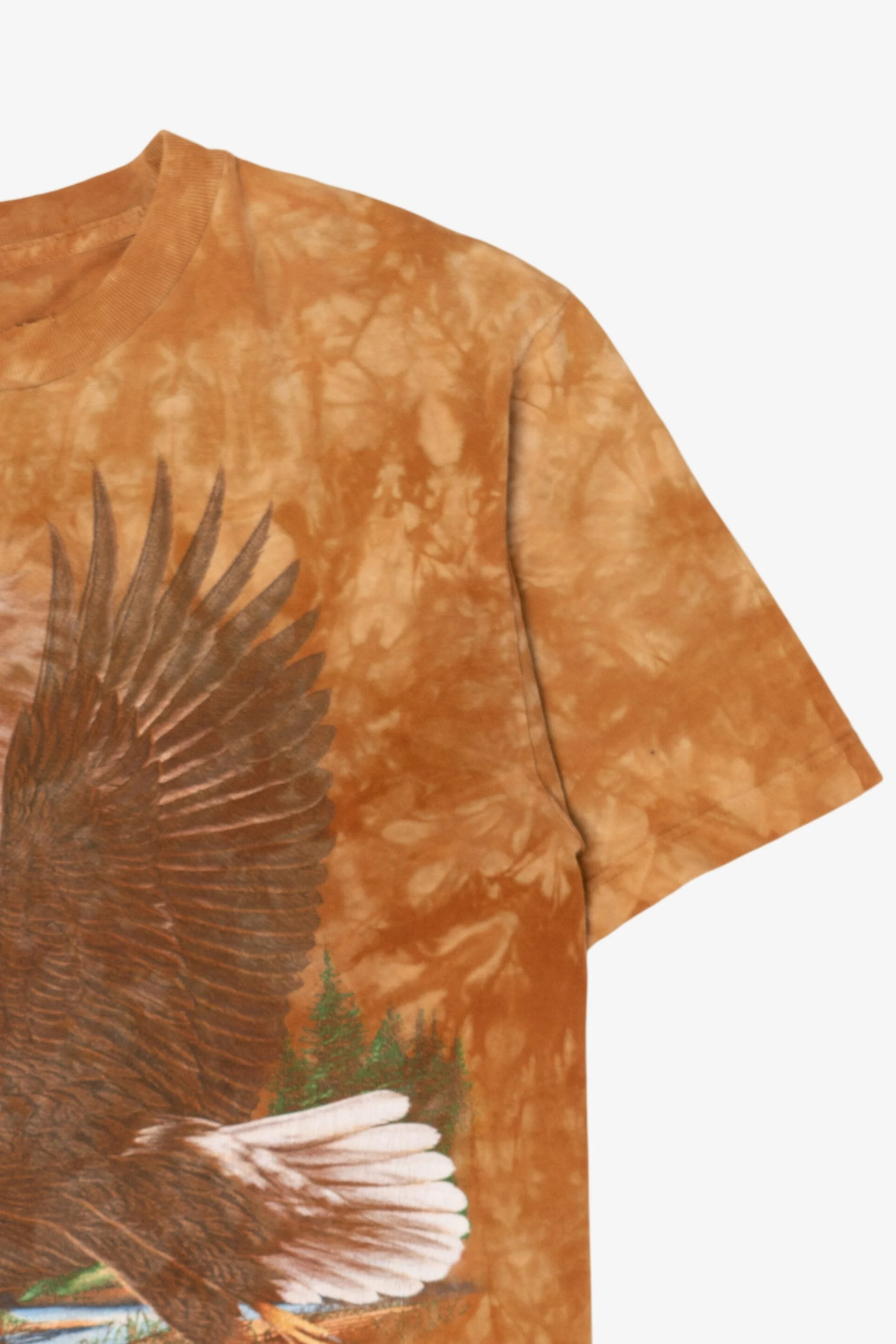 Bald Eagle Tie-Dye T-Shirt (2000s) - Image 8