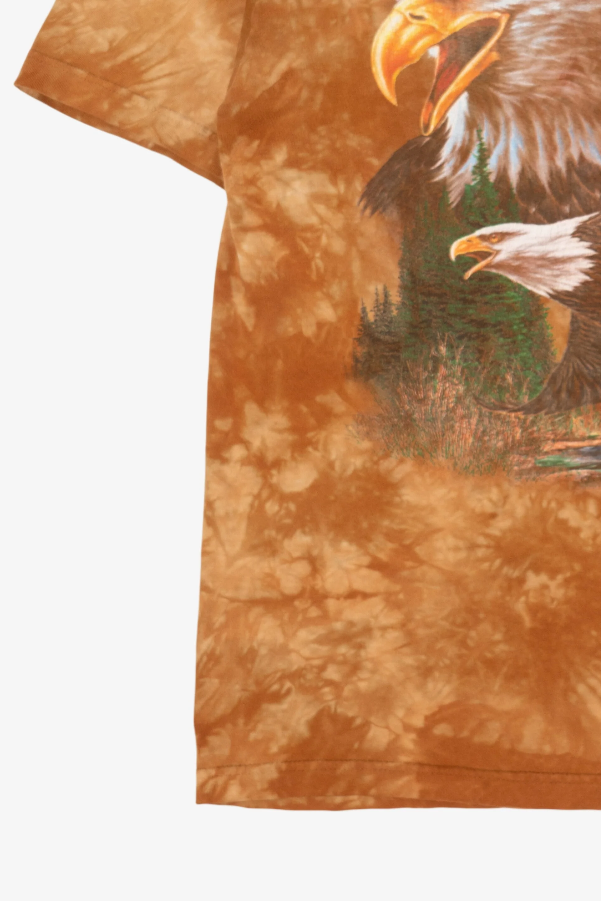 Bald Eagle Tie-Dye T-Shirt (2000s) - Image 9