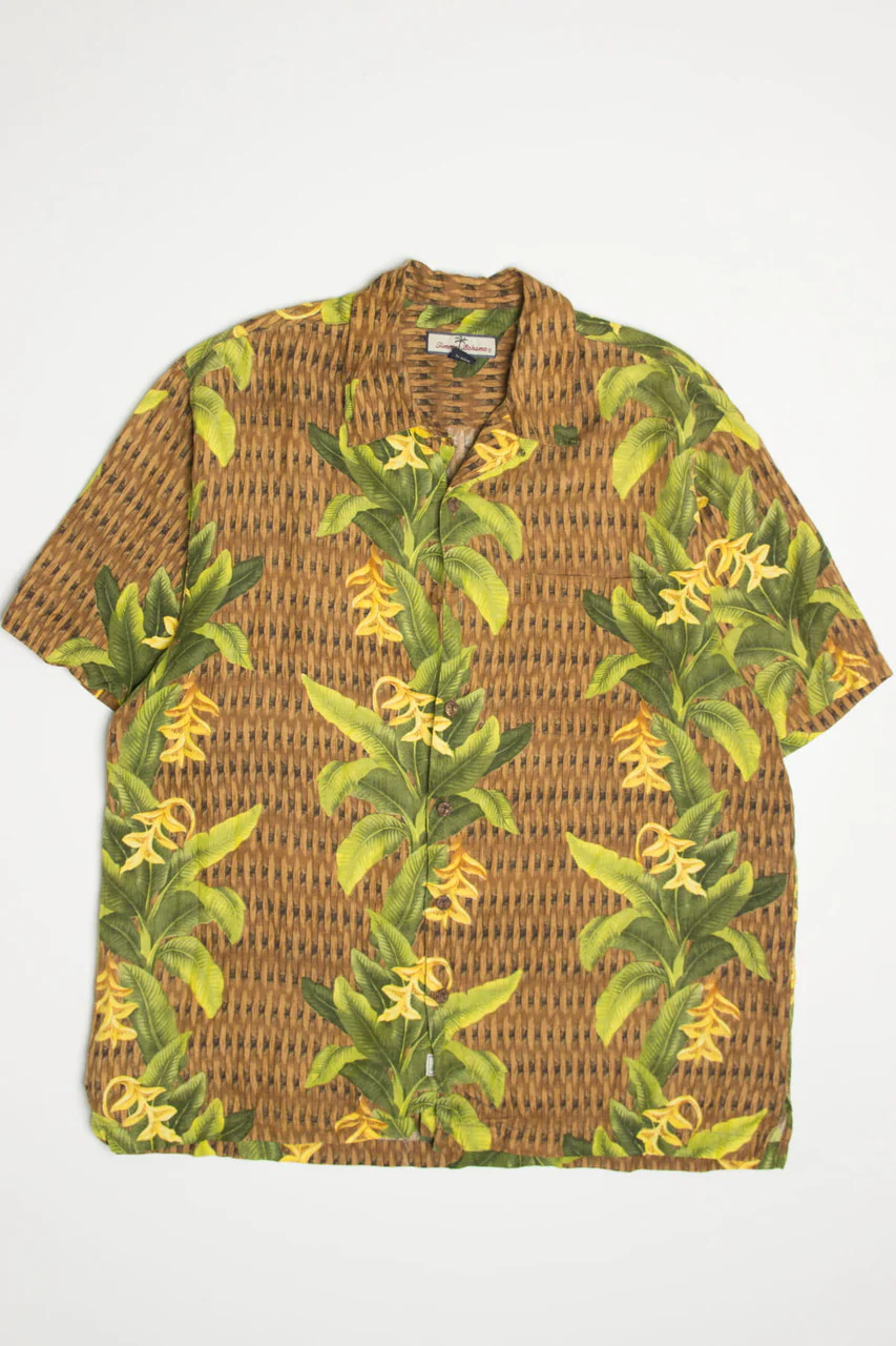 Basket Weave Tommy Bahama Hawaiian Shirt 2111 - Image 2
