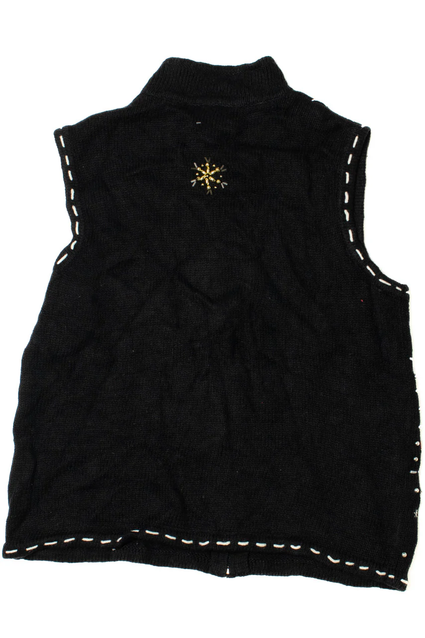 Beaded Ugly Christmas Vest 62168 - Image 2