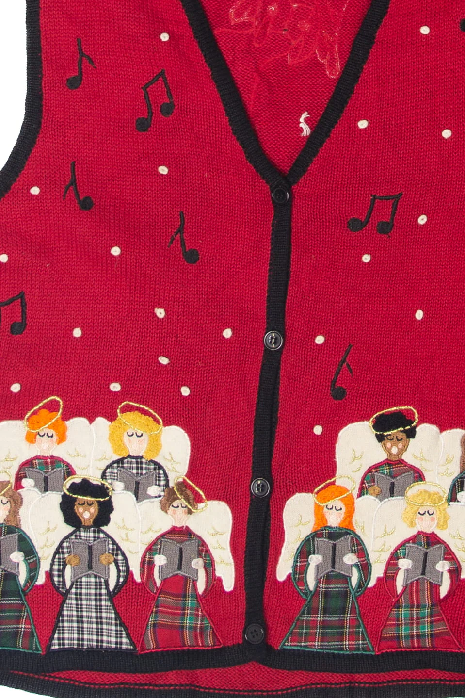 Bechamel Angels Ugly Christmas Vest - Image 2