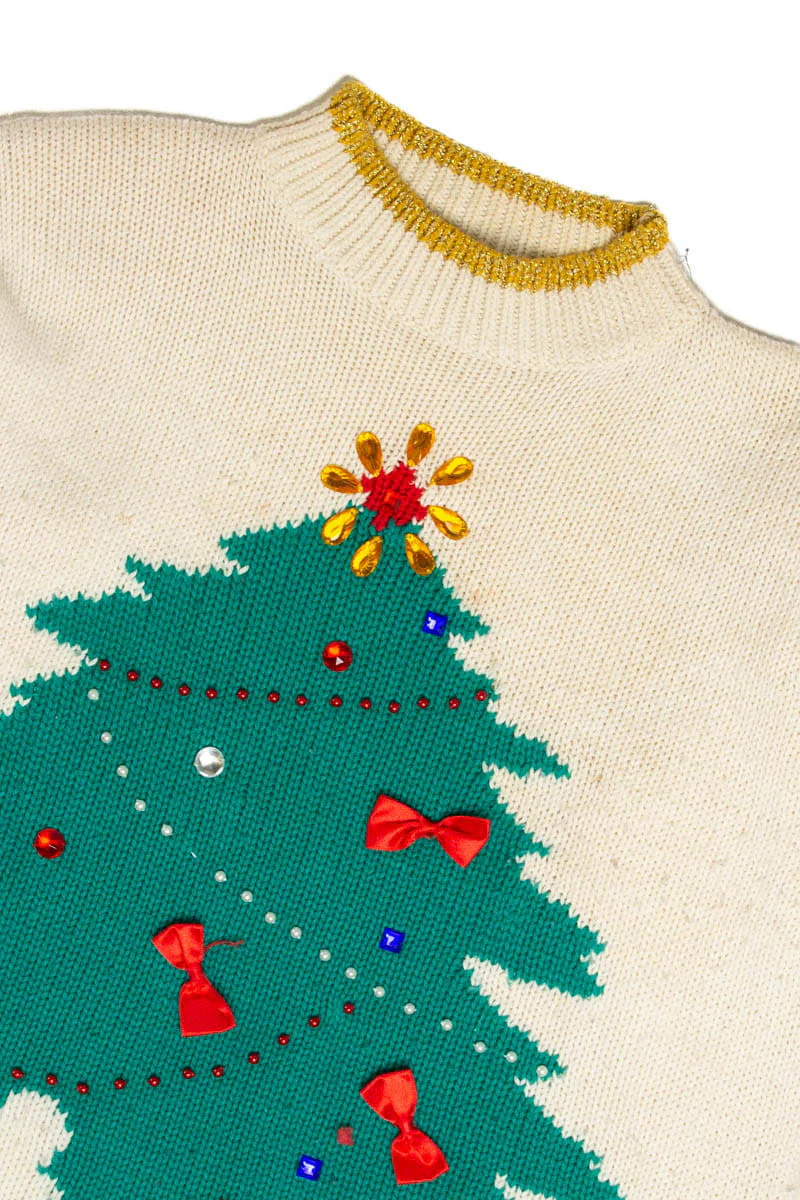 Bejeweled Tree Ugly Christmas Sweater 62031
