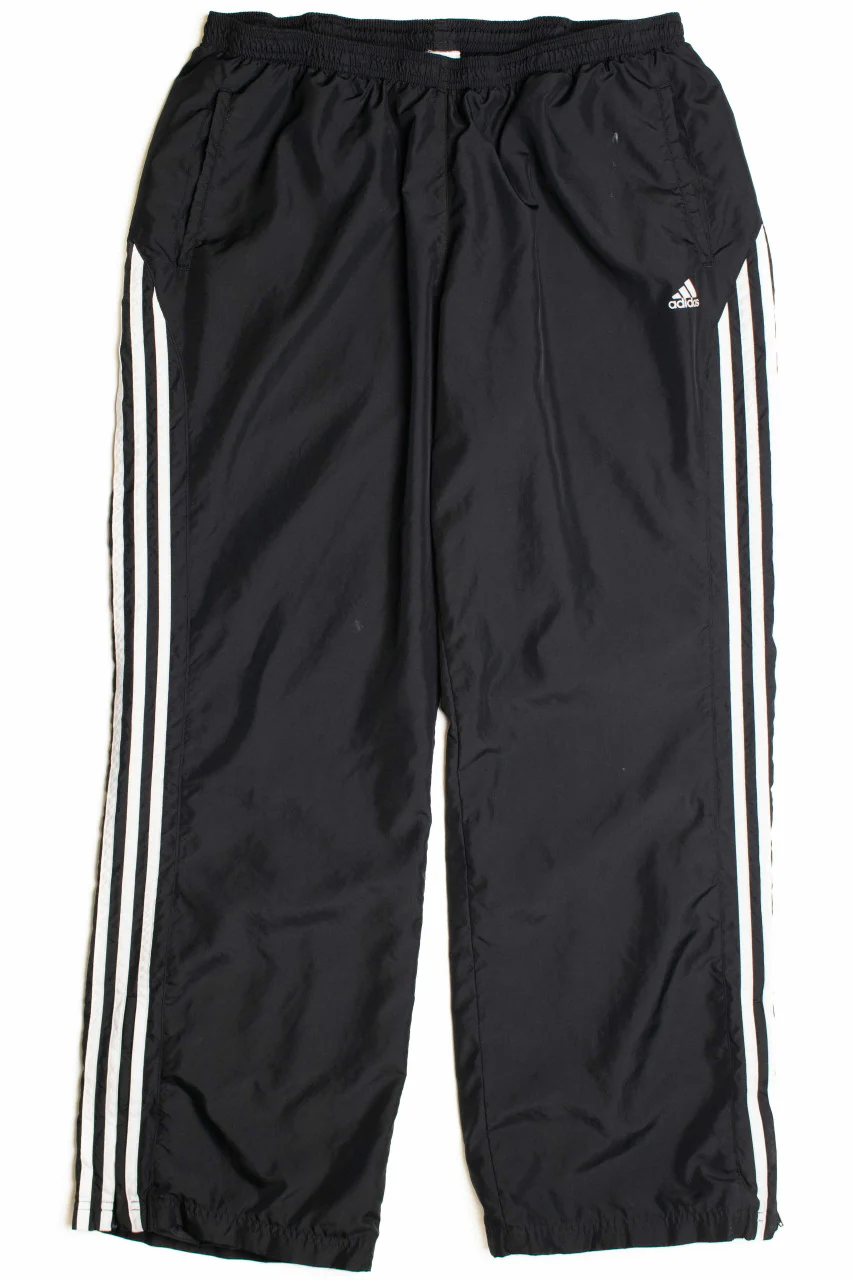 Black Adidas Track Pants 839 - Image 2