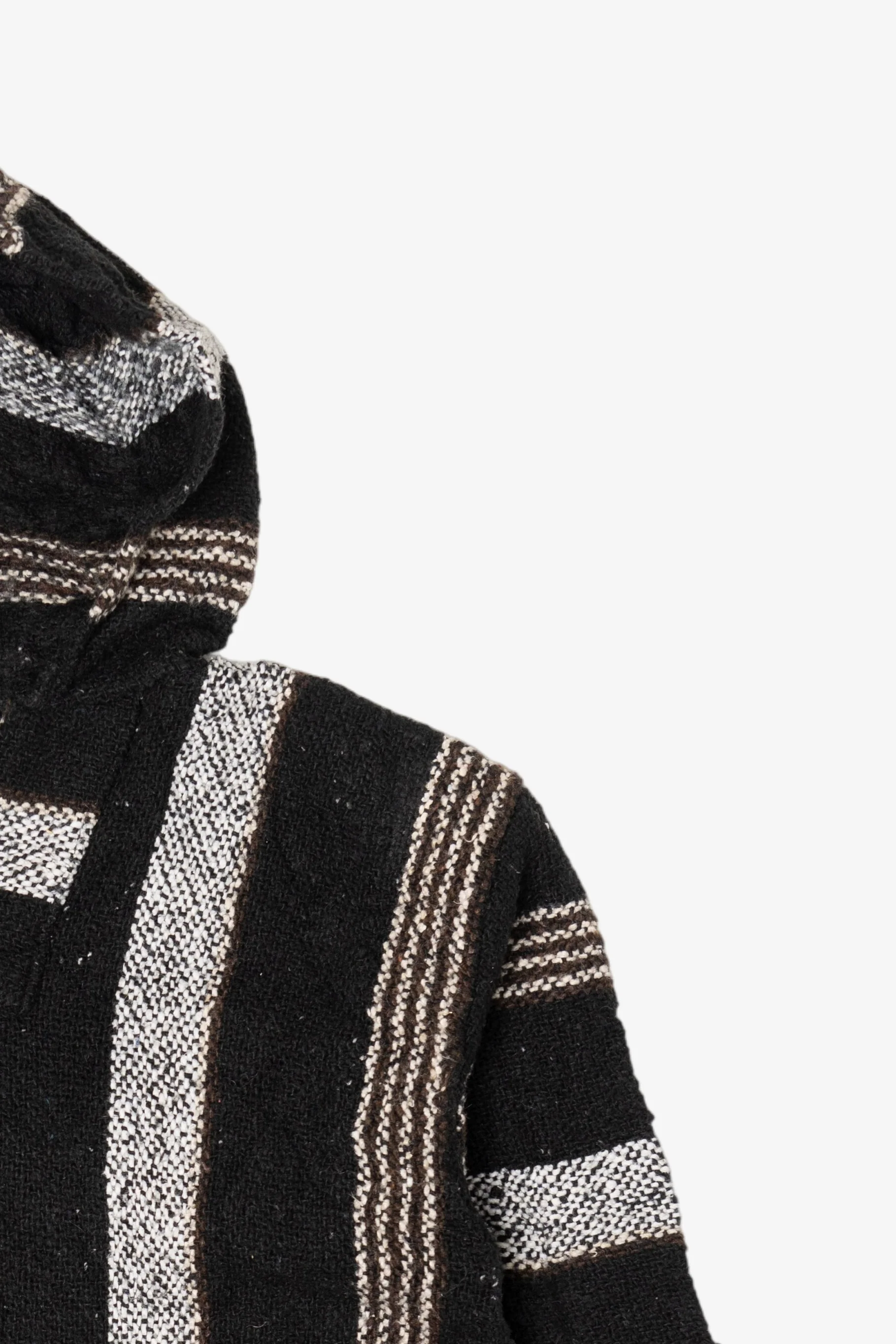 Black And White Frank's Textiles Baja Hoodie (2010s) - Image 7