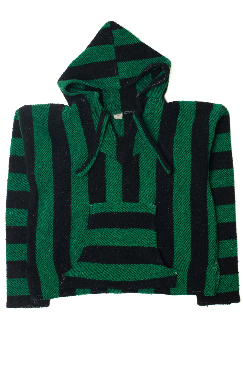 Black & Green Artilana Baja Hoodie