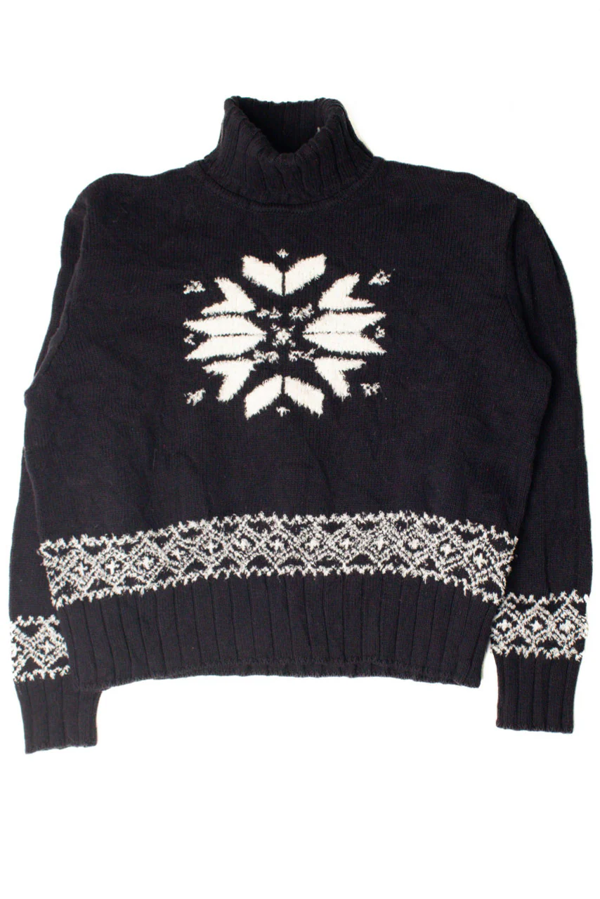 Black Nordic Sweater - Image 2