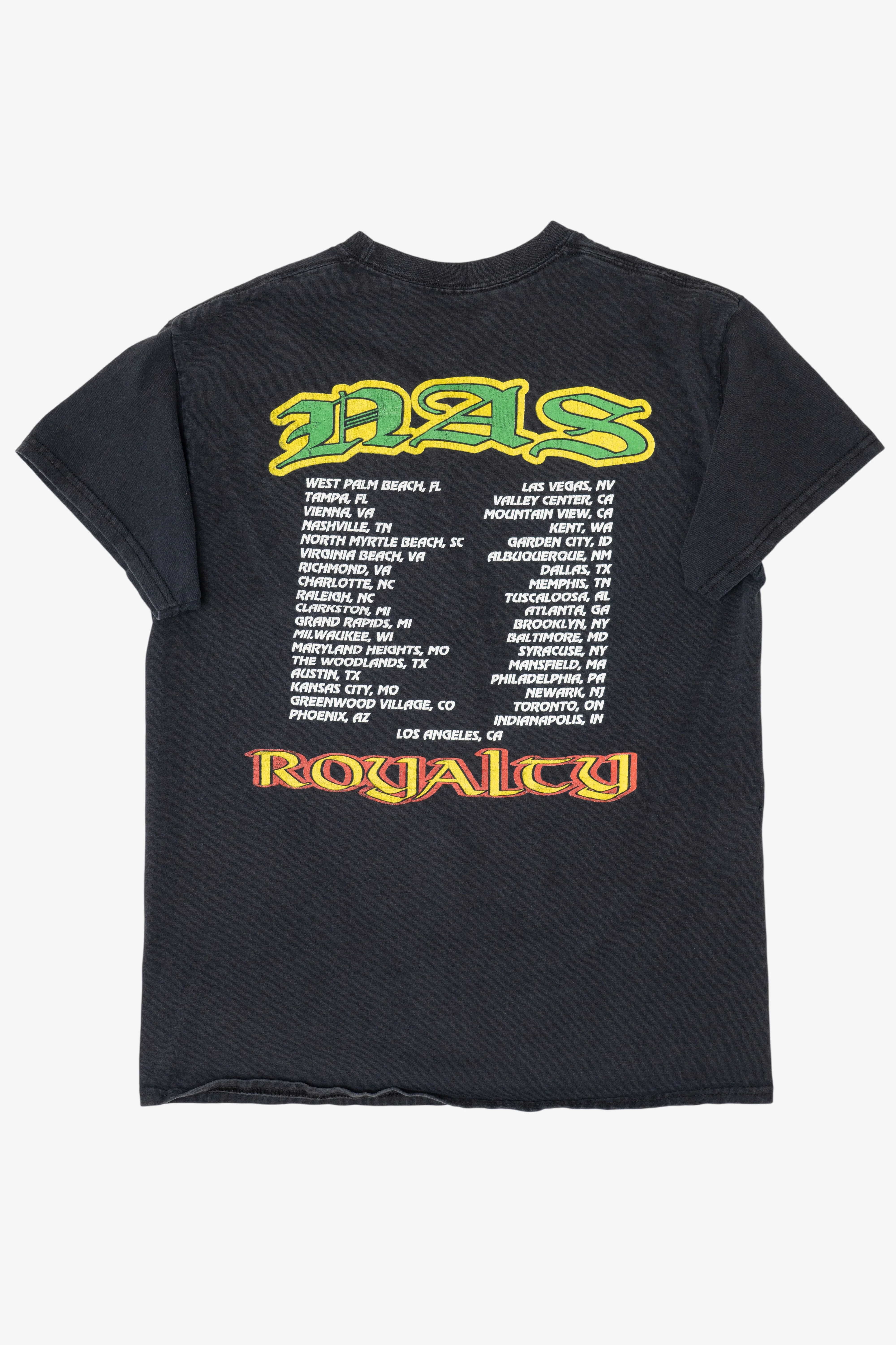 Black Royalty Nas T-Shirt (2020s) - Image 2