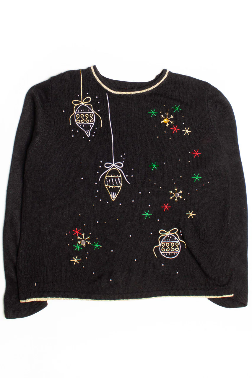 Black Ugly Christmas Pullover 58958 - Image 2