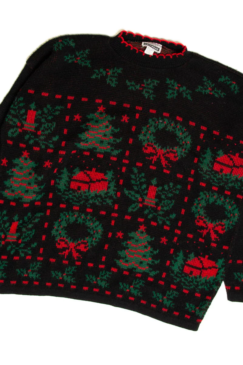 Black Ugly Christmas Pullover 59189