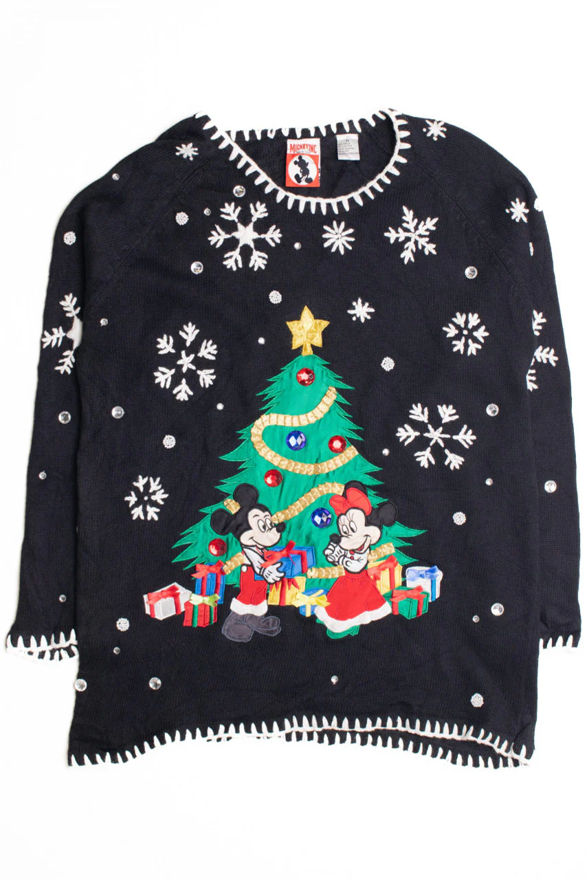 Black Ugly Christmas Pullover 59243 - Image 2