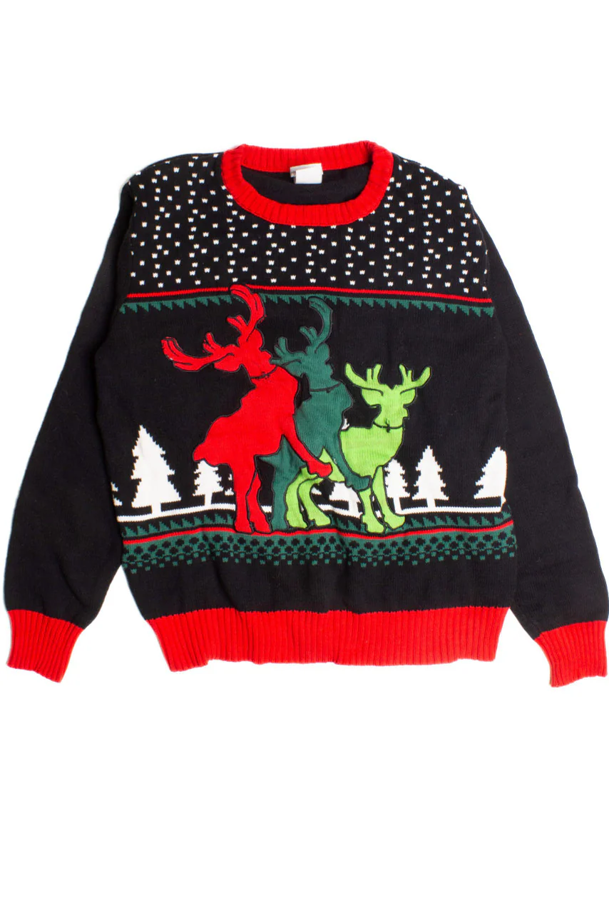 Black Ugly Christmas Pullover 61018 - Image 2