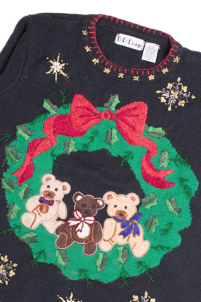 Black Ugly Christmas Pullover 61134 - Image 2