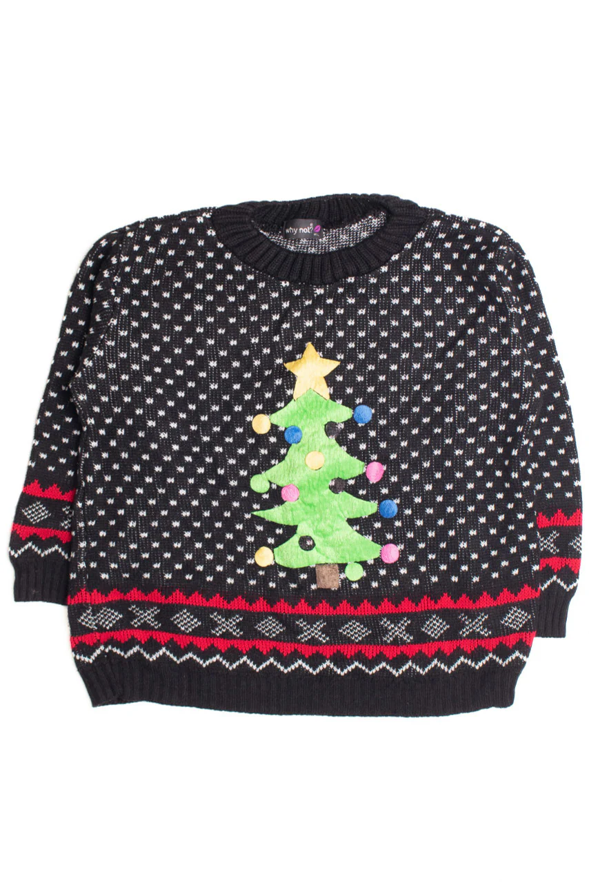 Black Ugly Christmas Pullover 61284 - Image 2