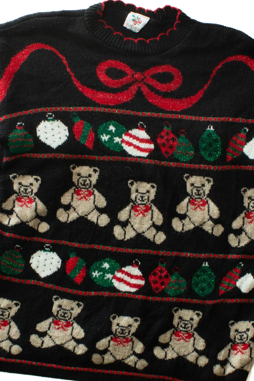 Black Ugly Christmas Pullover 64025 - Image 2