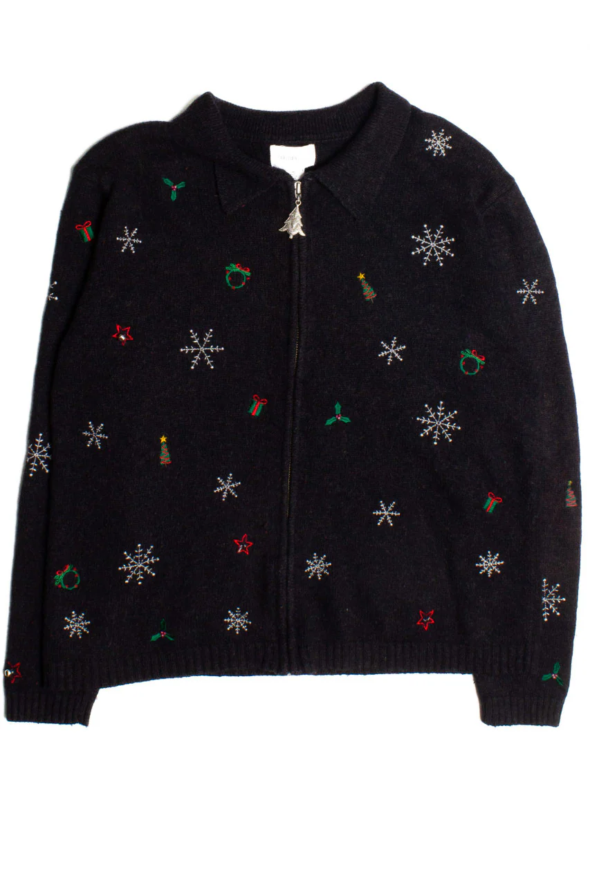 Black Ugly Christmas Sweater 60198 - Image 2