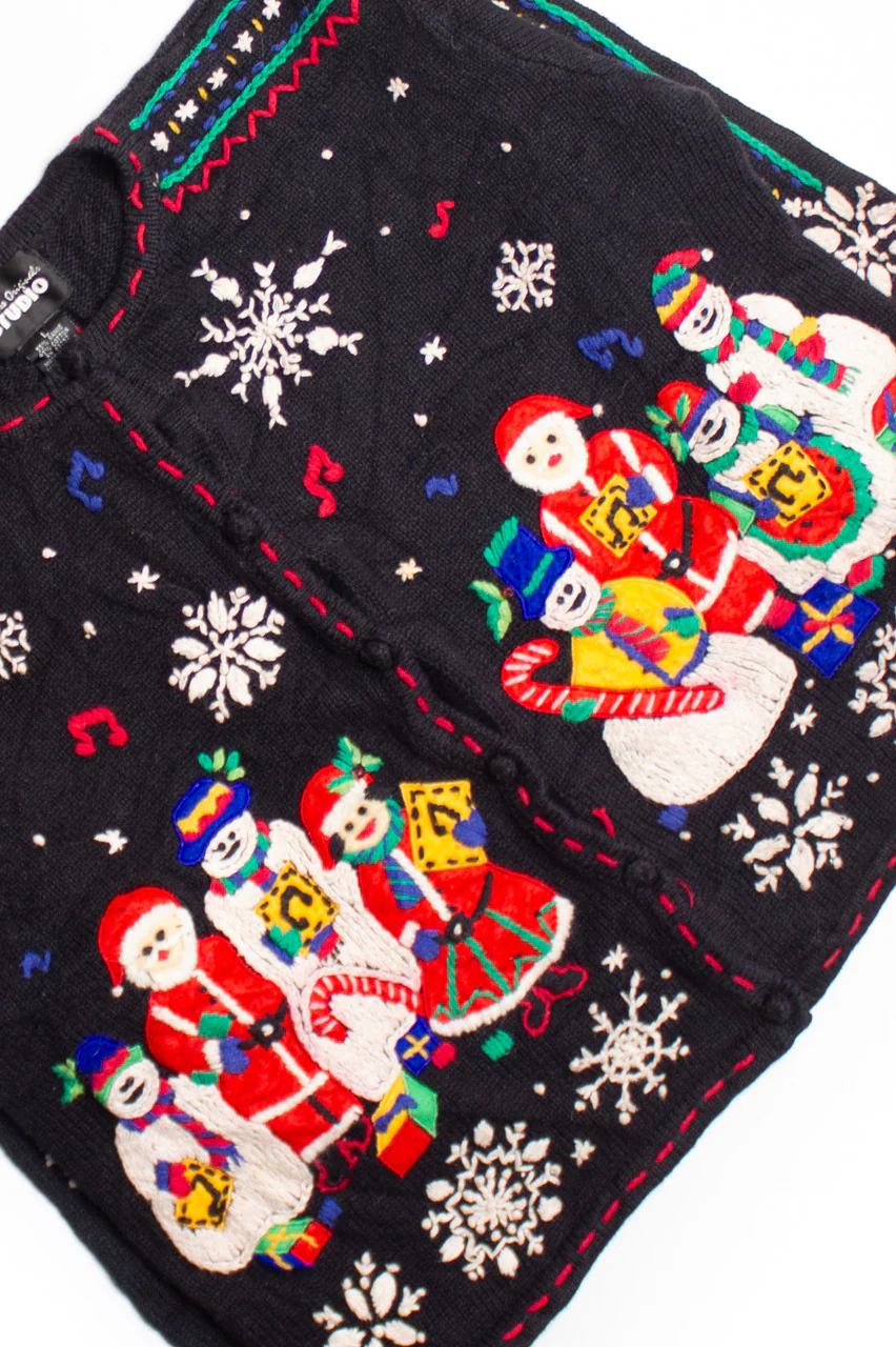 Black Ugly Christmas Sweater 60557
