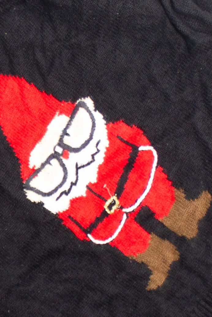 Black Ugly Christmas Sweater 60654 - Image 2
