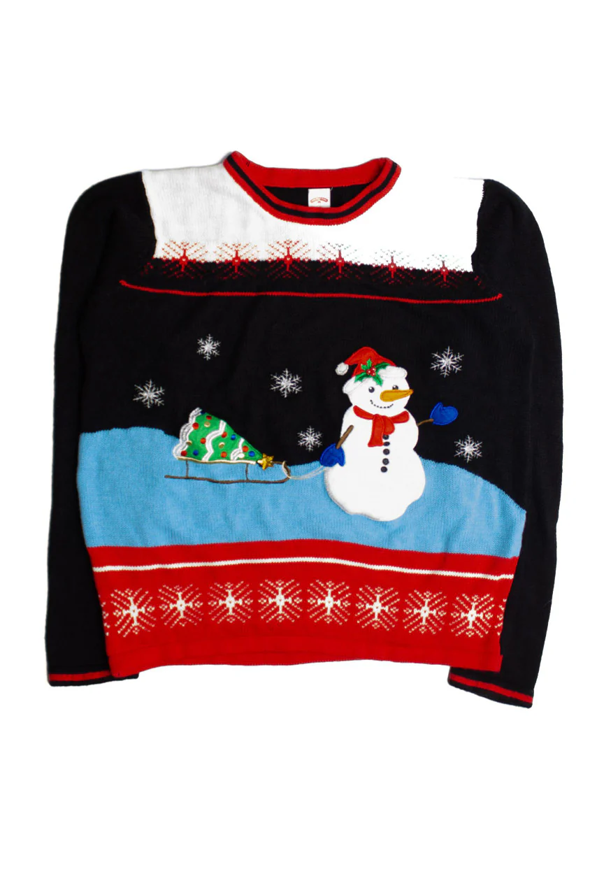 Black Ugly Christmas Sweater 60755 - Image 2