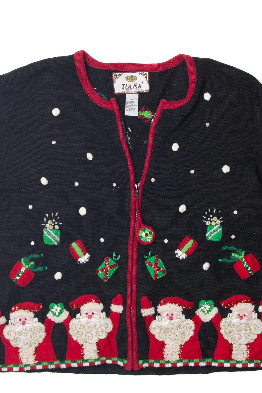 Black Ugly Christmas Sweater 63568 - Image 2