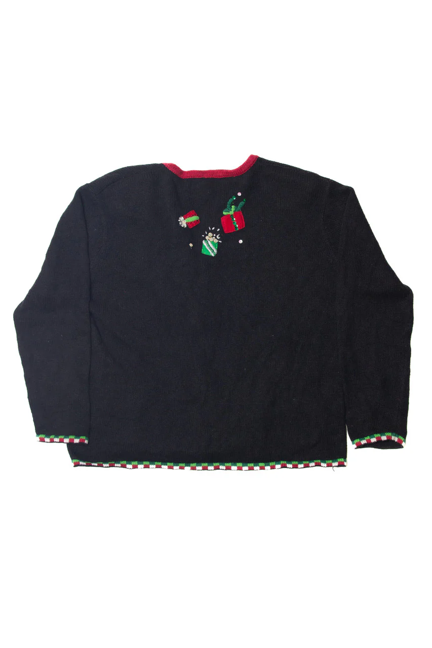 Black Ugly Christmas Sweater 63568 - Image 3