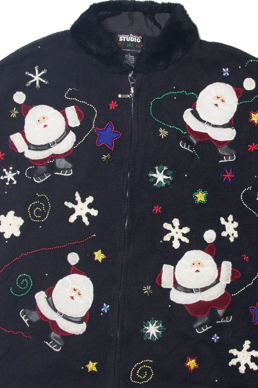 Black Ugly Christmas Sweater 63617 - Image 2
