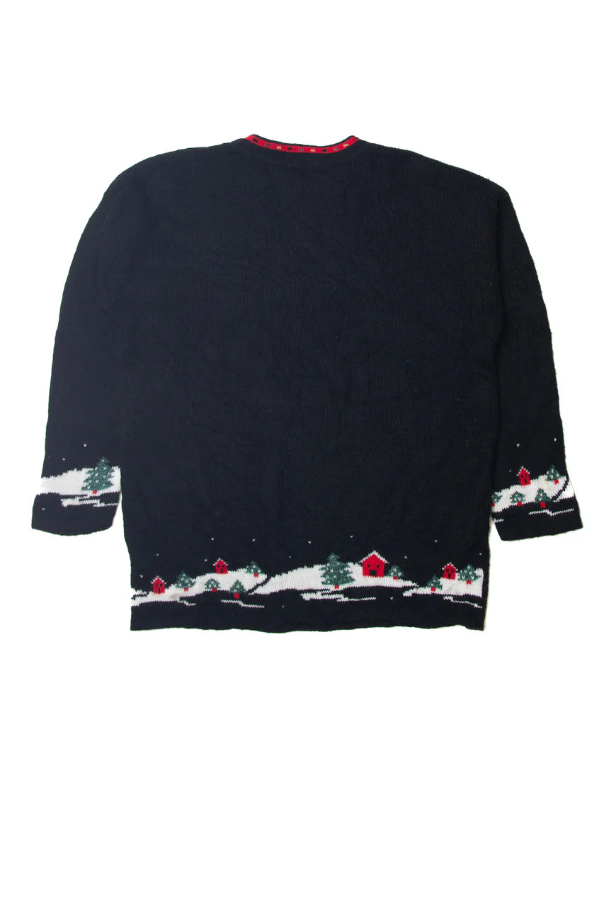 Black Ugly Christmas Sweater 63623 - Image 3