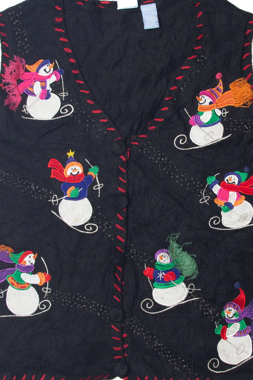 Black Ugly Christmas Sweater 63656 - Image 2