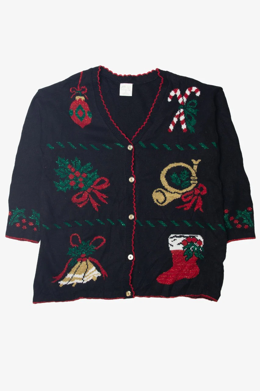 Black Ugly Christmas Sweater 63697