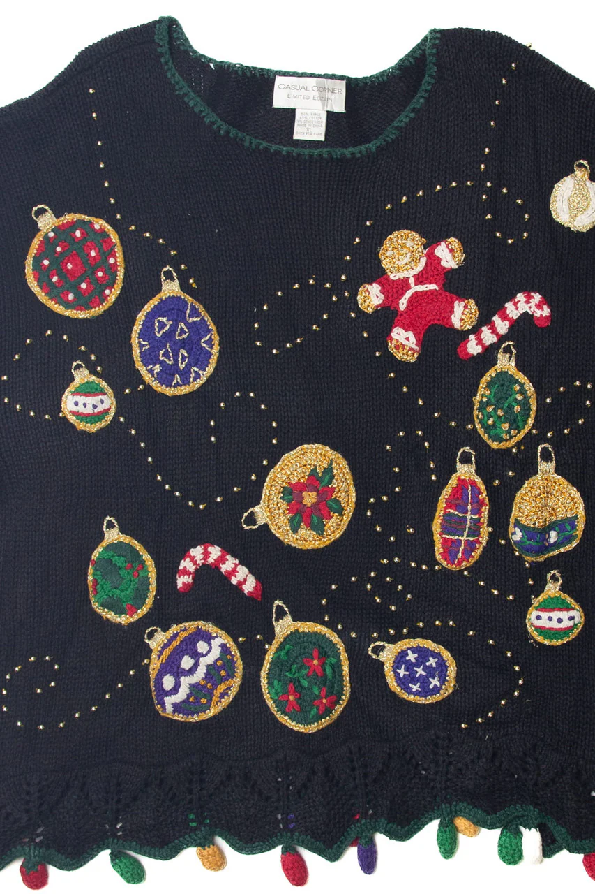 Black Ugly Christmas Sweater 63729 - Image 2