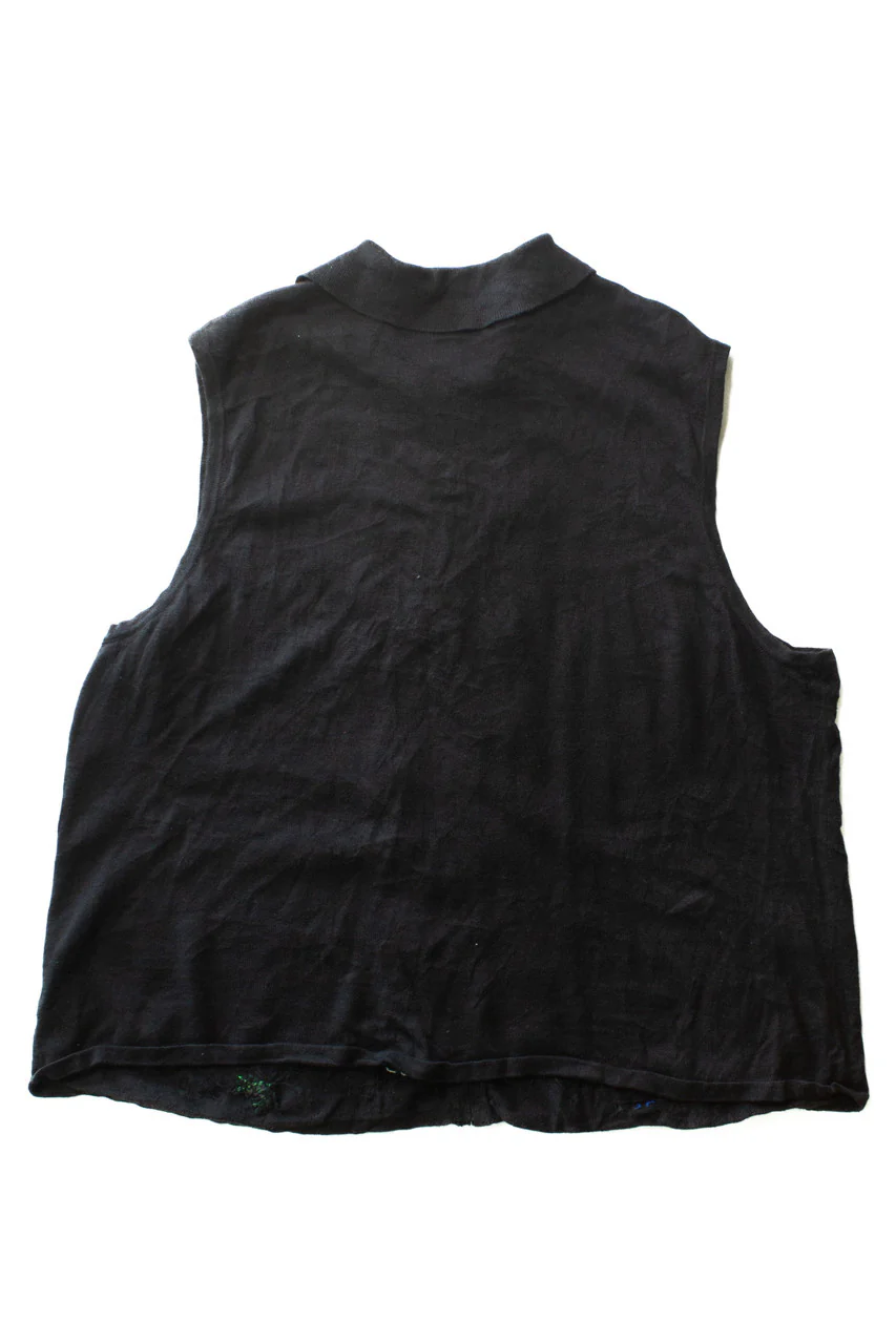 Black Ugly Christmas Vest 63461 - Image 2