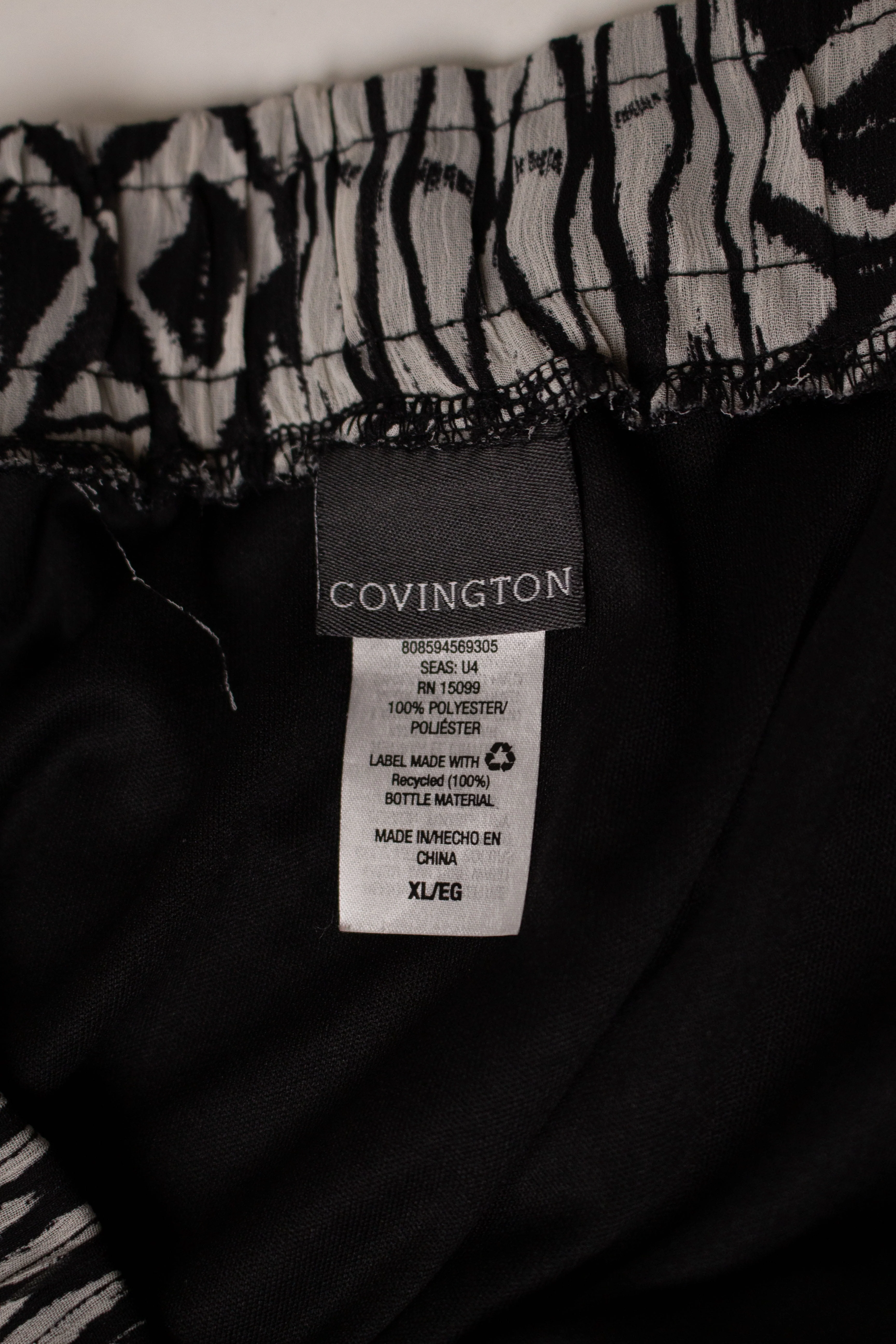 Black & White Covington Skirt (2010s) - Image 3