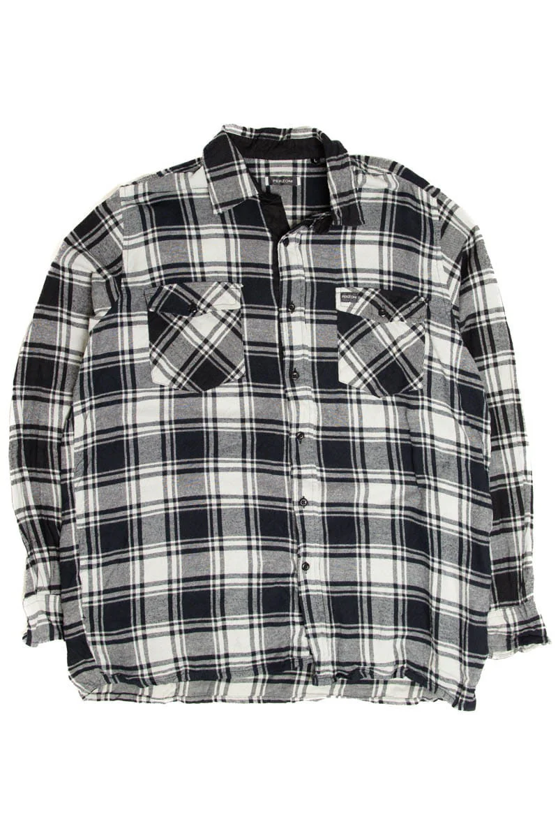 Black & White Perzoni Flannel Shirt - Image 2