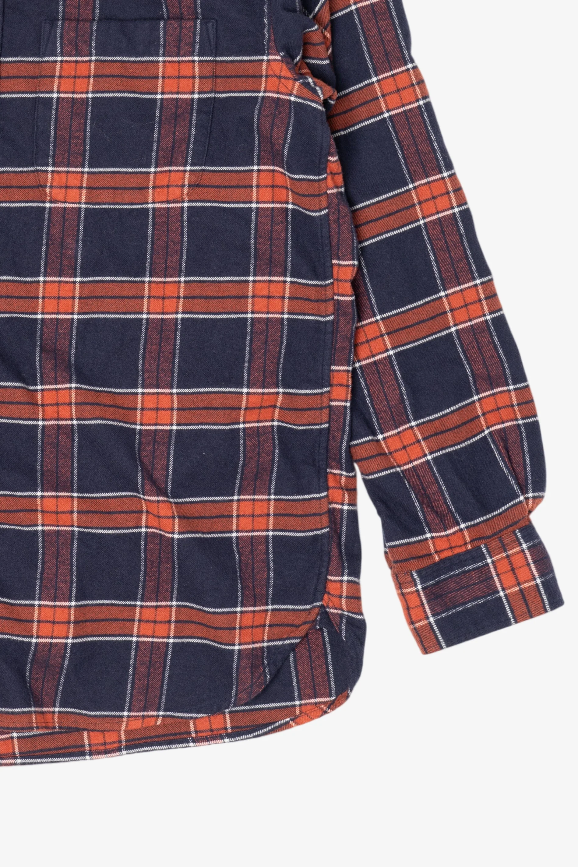 Blue And Orange Flannel Shirt (2000s) - Image 9