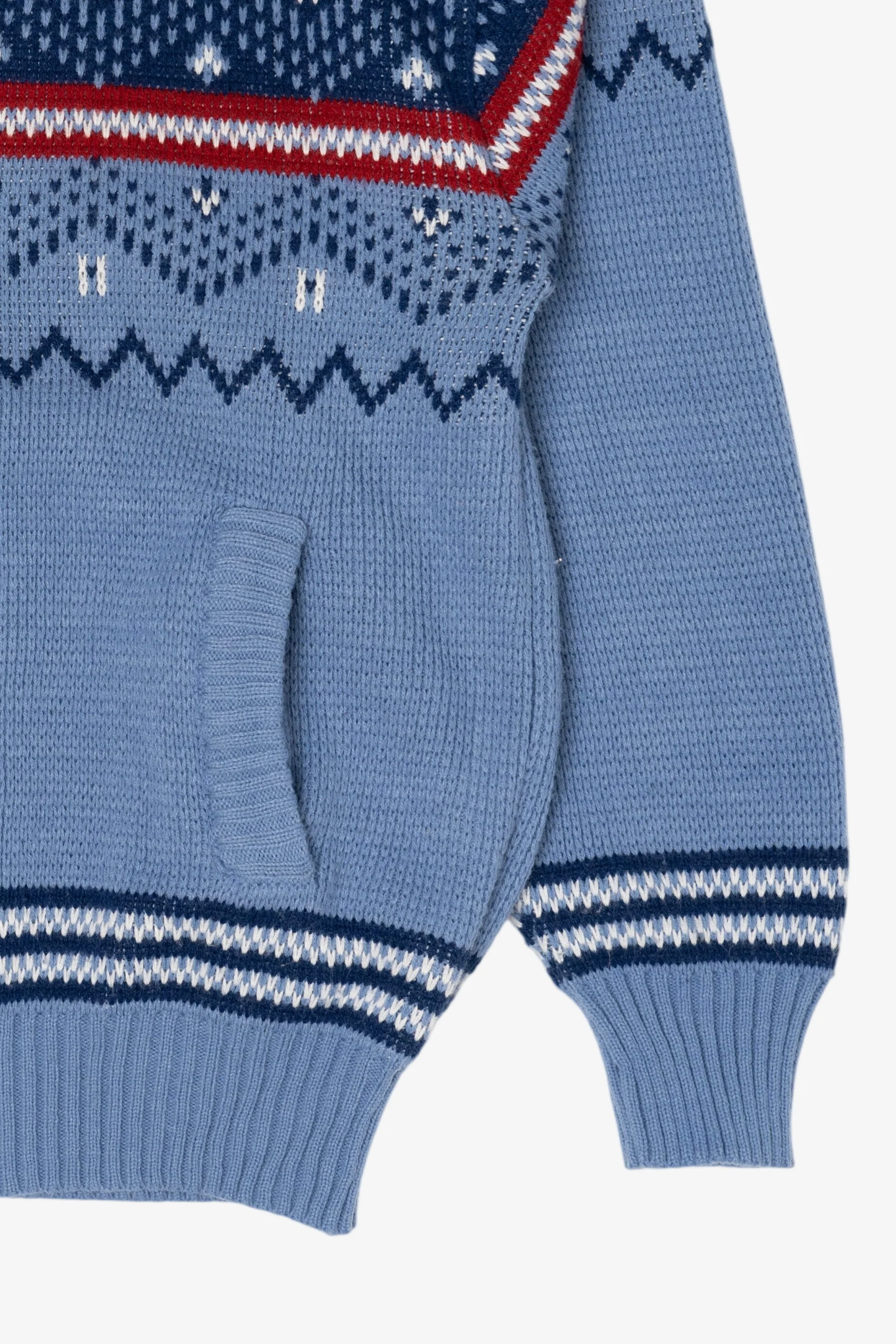 Blue Blair Fair Isle Cardigan Sweater (2010s) - Image 10