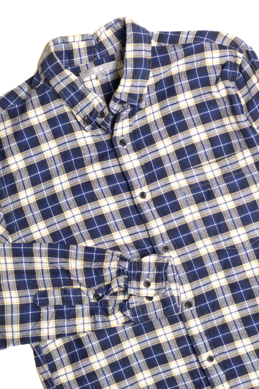 Blue Flannel Shirt 5082 - Image 2