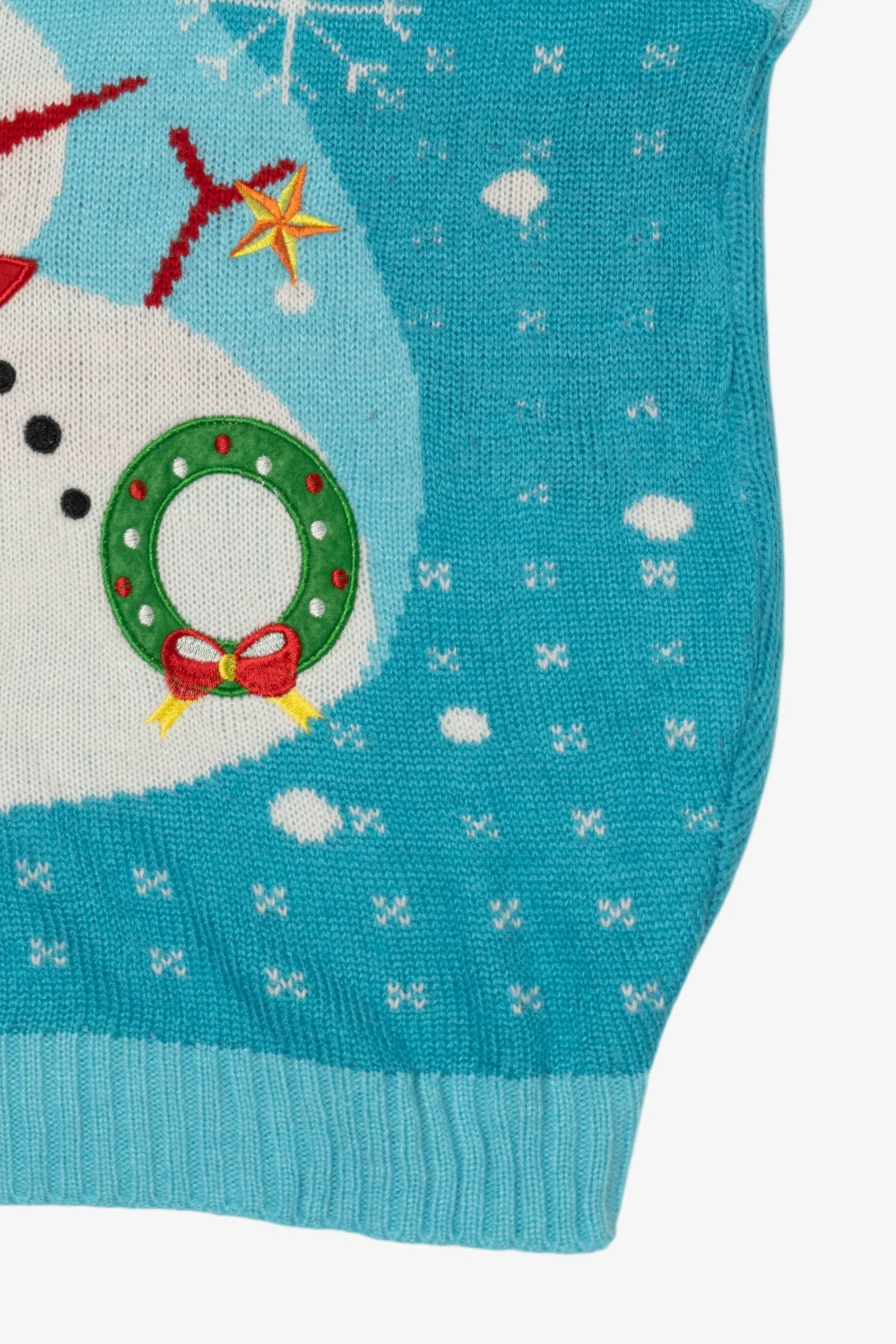 Blue Snowmen Ugly Christmas Sweater (2010s) - Image 9
