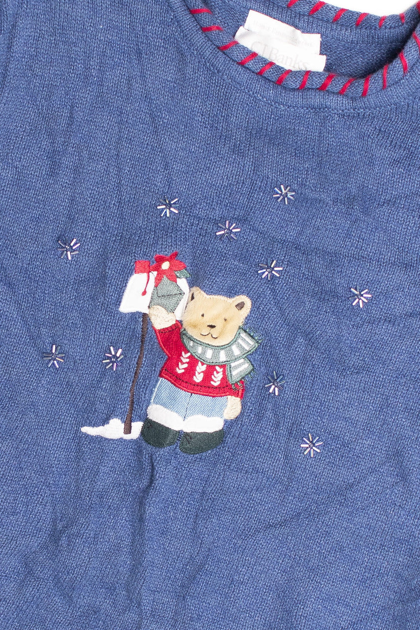 Blue Ugly Christmas Pullover 61270