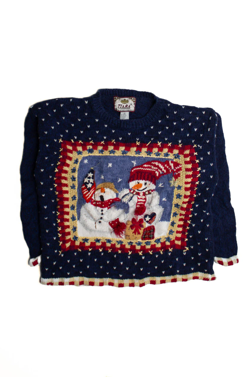 Blue Ugly Christmas Sweater 60773 - Image 2
