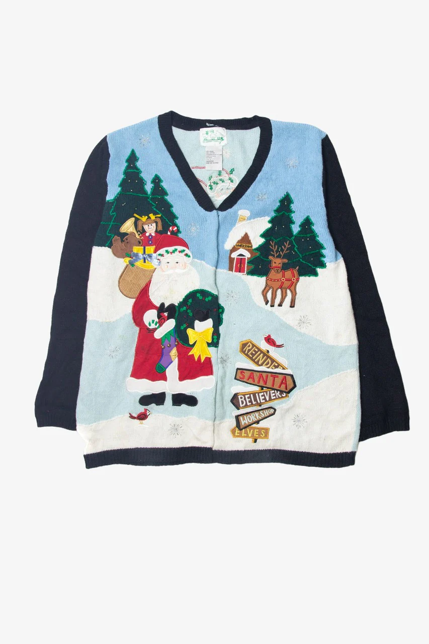 Blue Ugly Christmas Sweater 63604 - Image 2