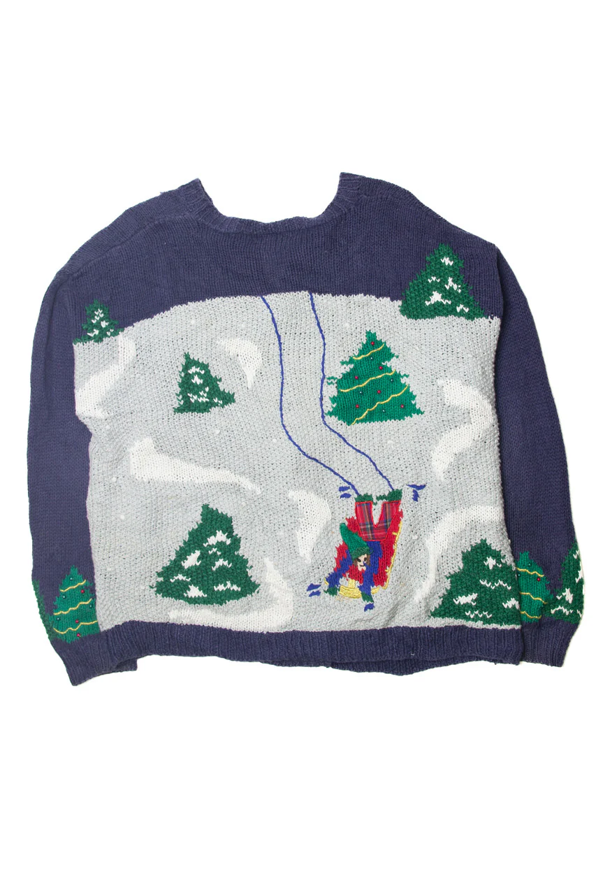 Blue Ugly Christmas Sweater 63713 - Image 3