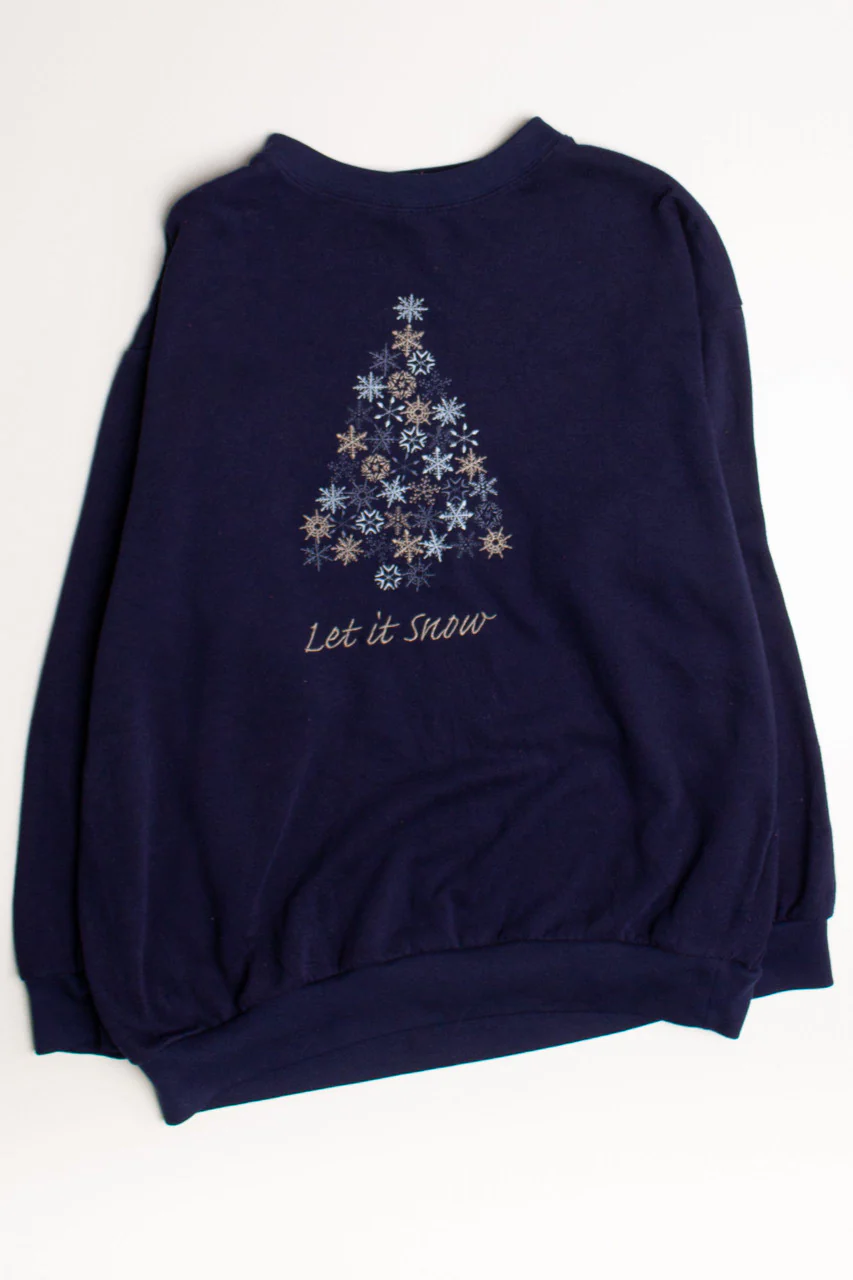 Blue Ugly Christmas Sweatshirt 58892 - Image 2