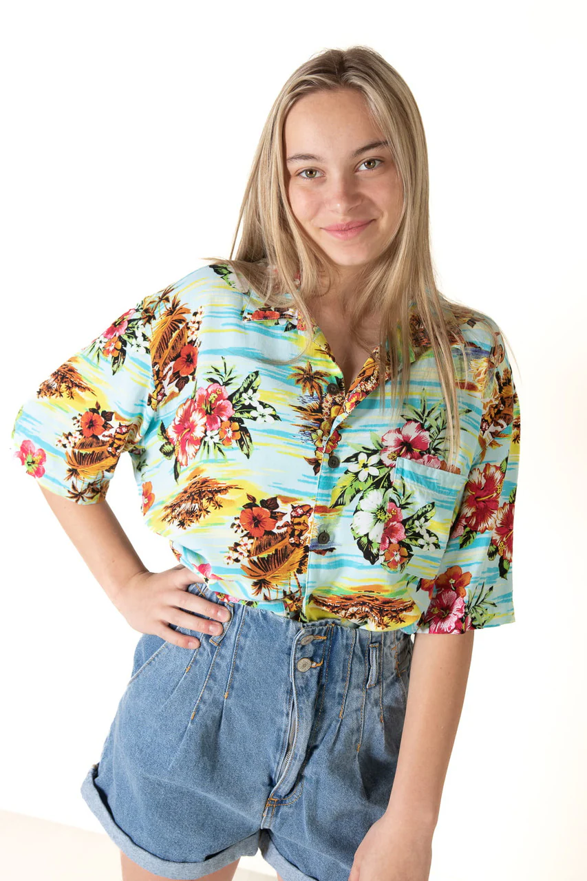 Blue Ukuleles Hawaiian Shirt - Image 5