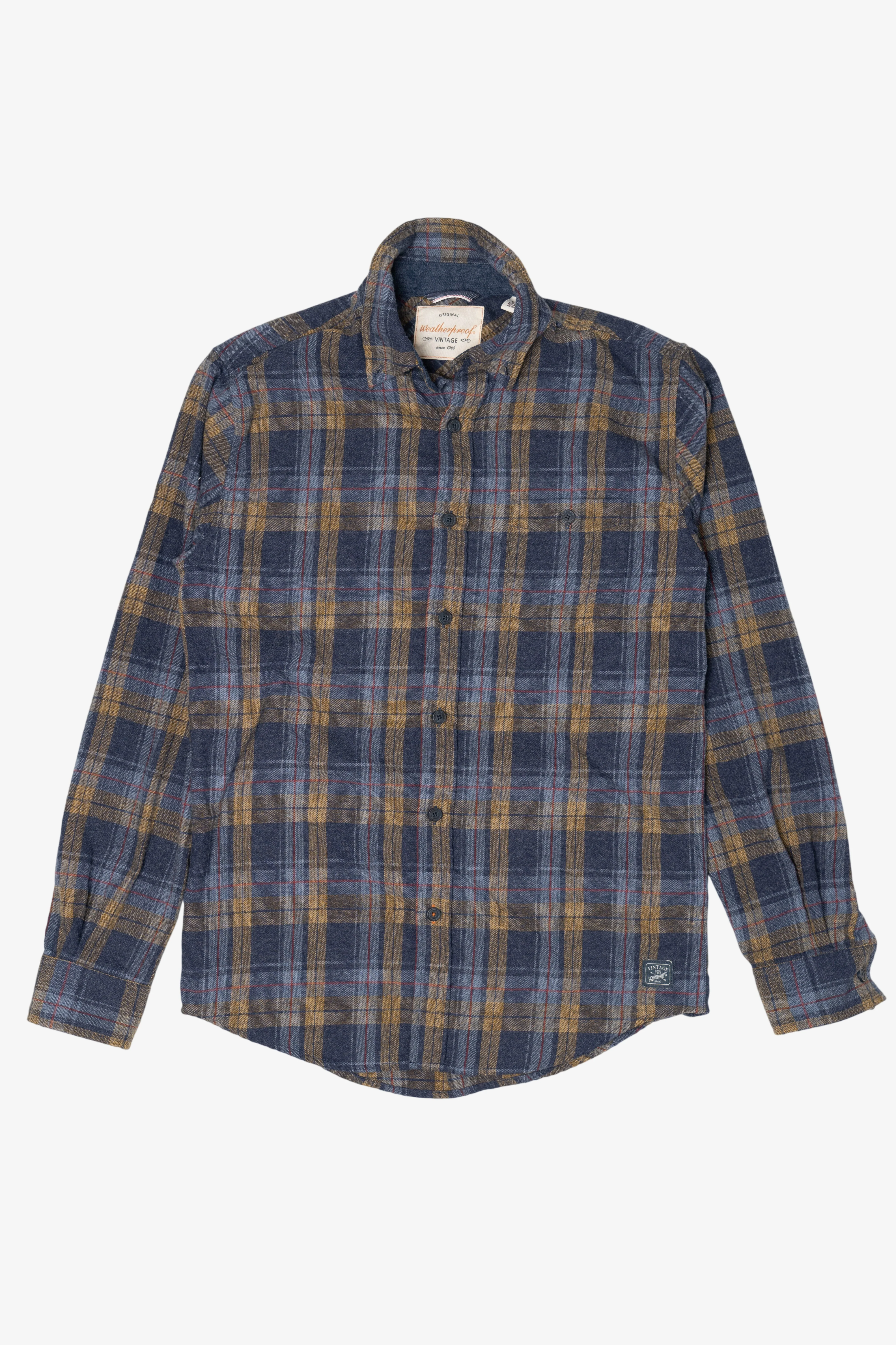 Blue Weatherproof Flannel Shirt (2010s)