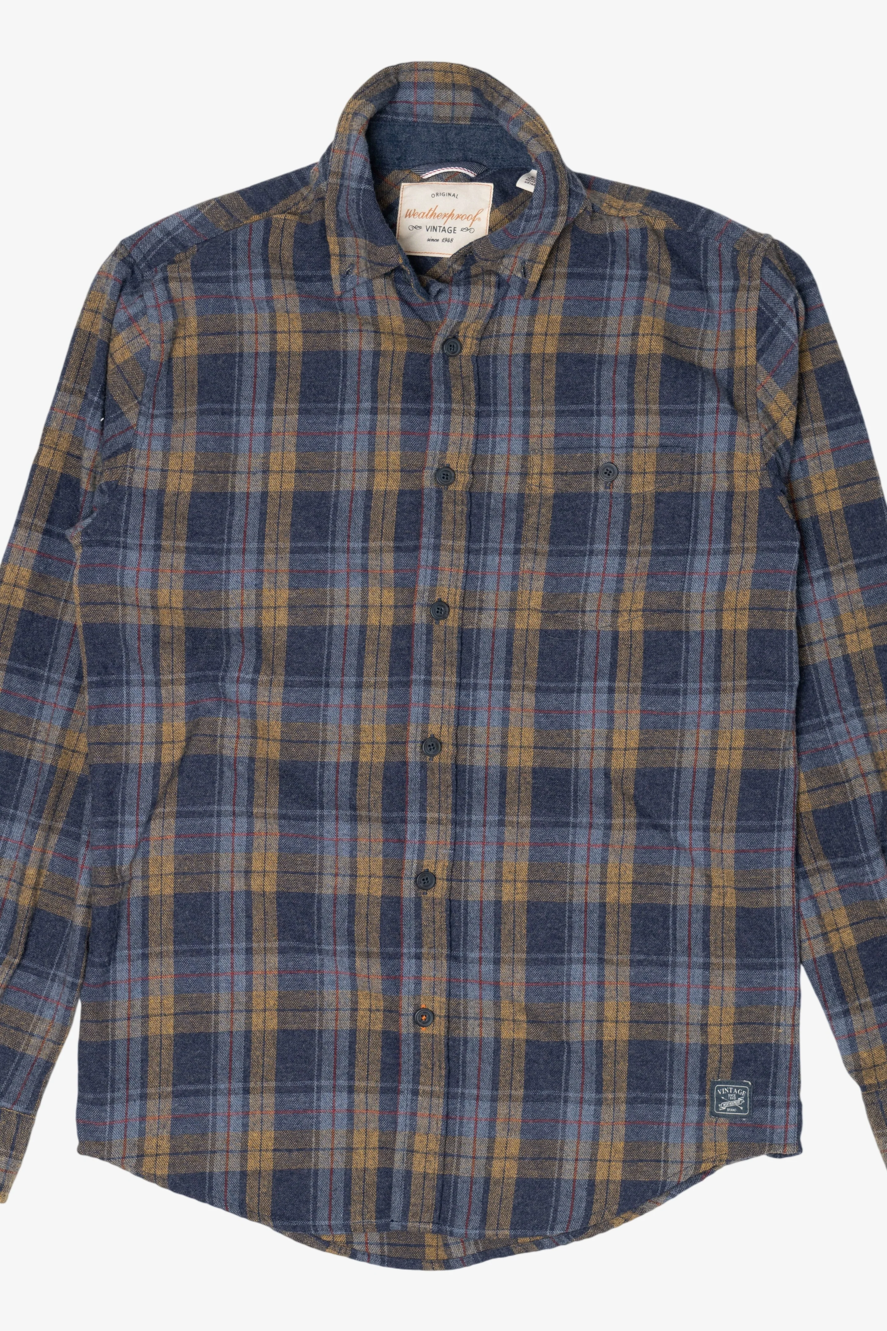Blue Weatherproof Flannel Shirt (2010s) - Image 5